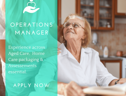 Job Pick of the Week : Operations Manager in Aged Care
